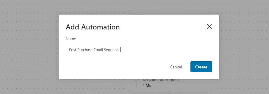 Dale un nombre a tu automatización